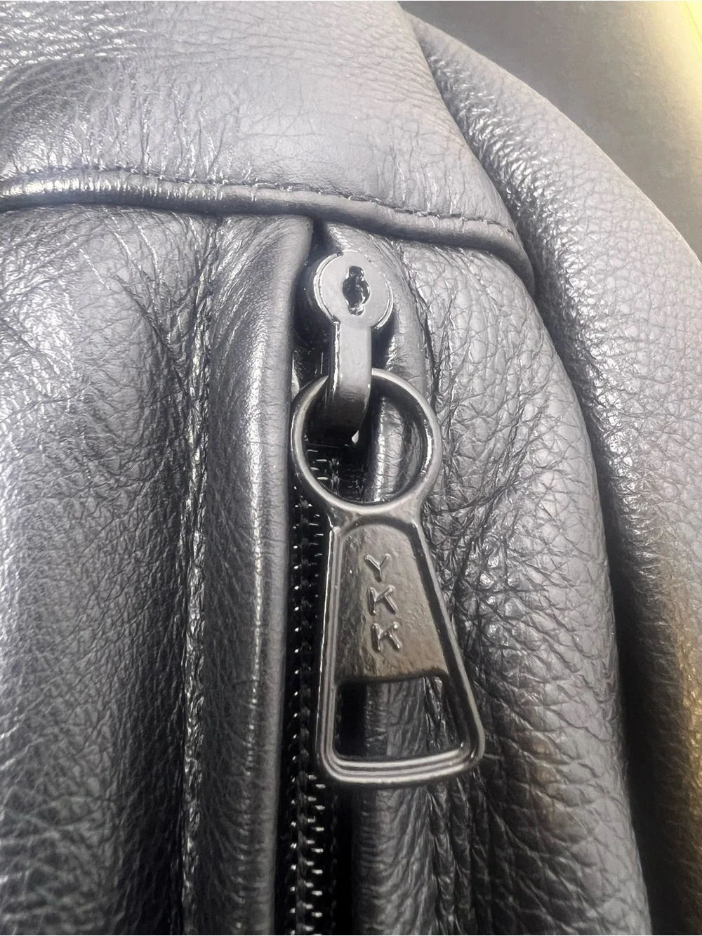 Coronado Leather Black Pebbled Hobo CCW Concealed Carry Shoulder Bag No Key